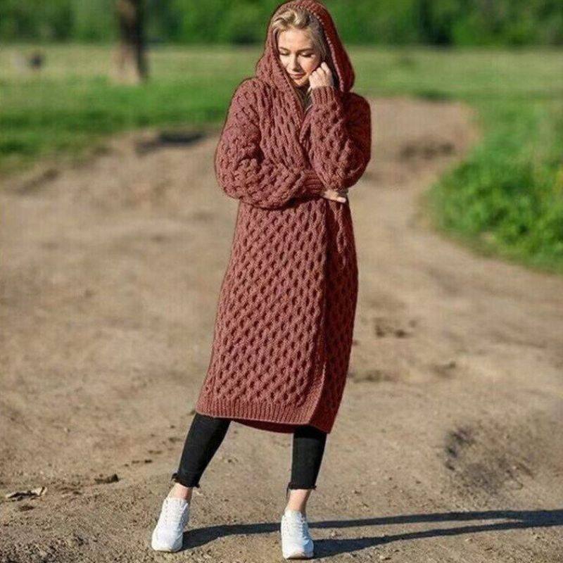 Trendige warme Damen Strickjacke von Juul