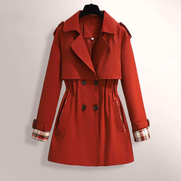 Krohn-e | Eleganter Regen Mantel Damen