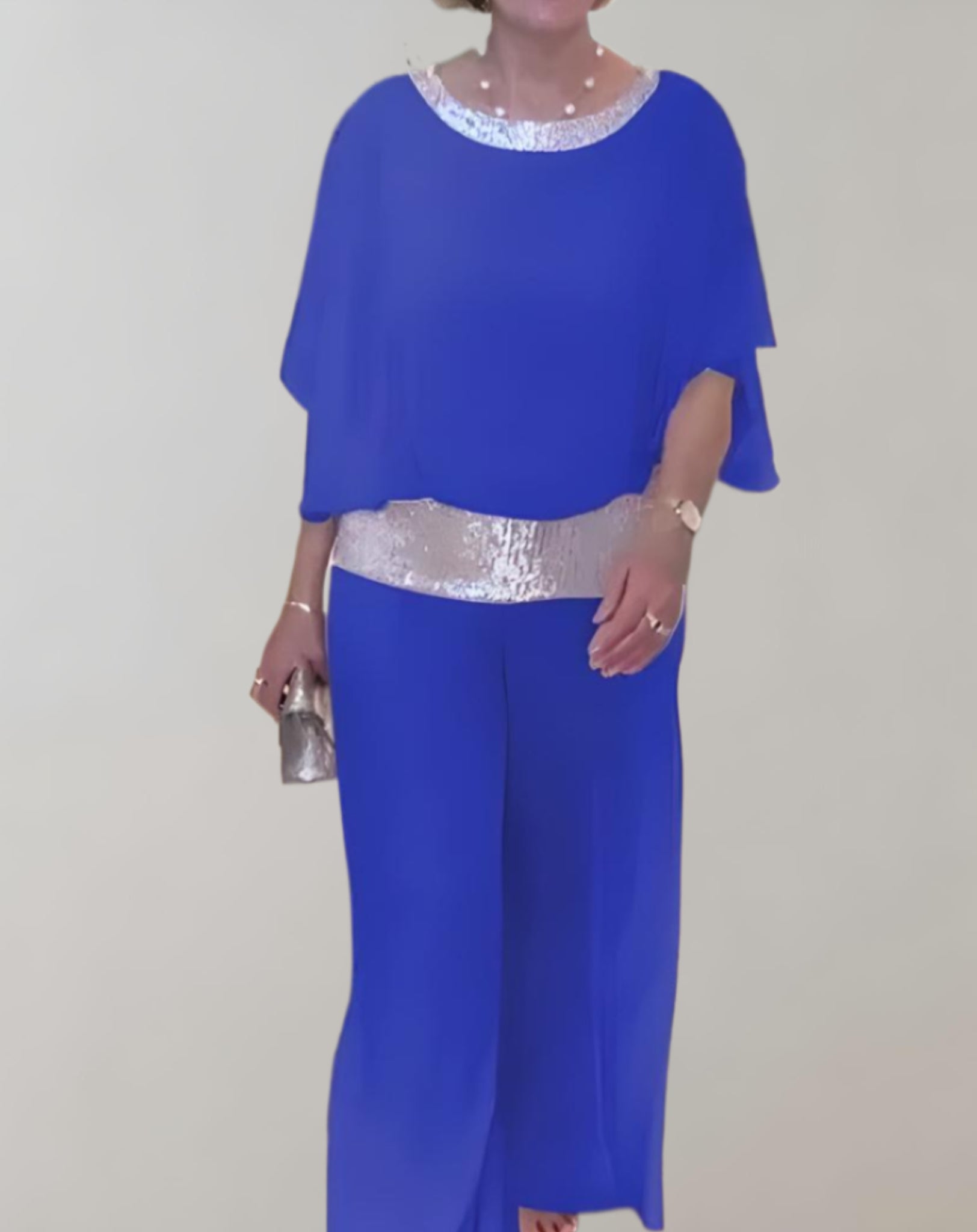 Elegantes Damen-Blusen- und Hosenensemble - Arlin