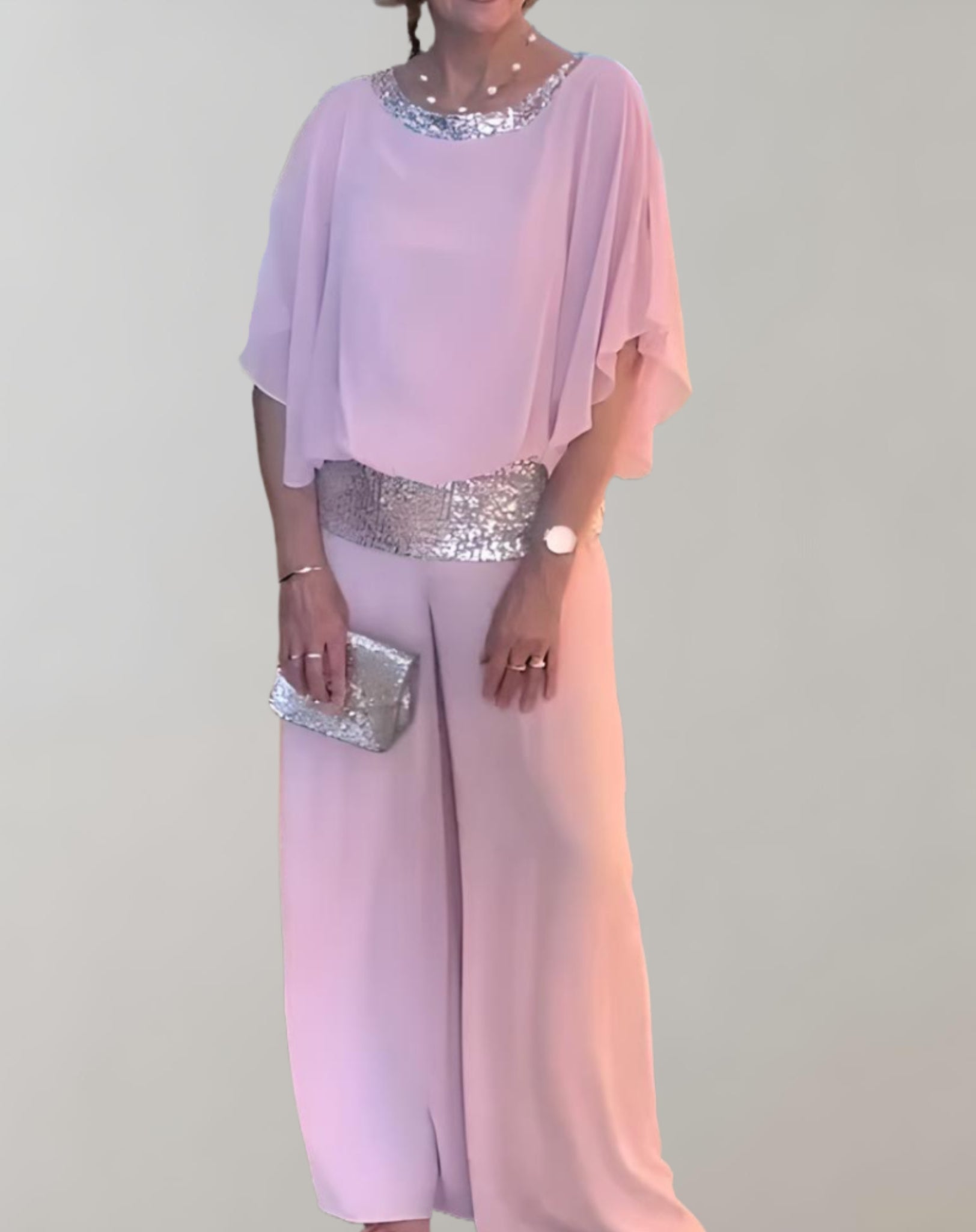 Elegantes Damen-Blusen- und Hosenensemble - Arlin