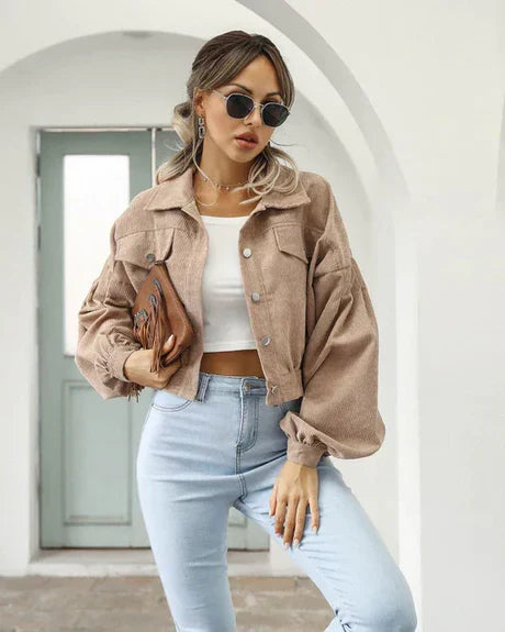 Krohn-e | Damen Gekürzt Jacke Winter