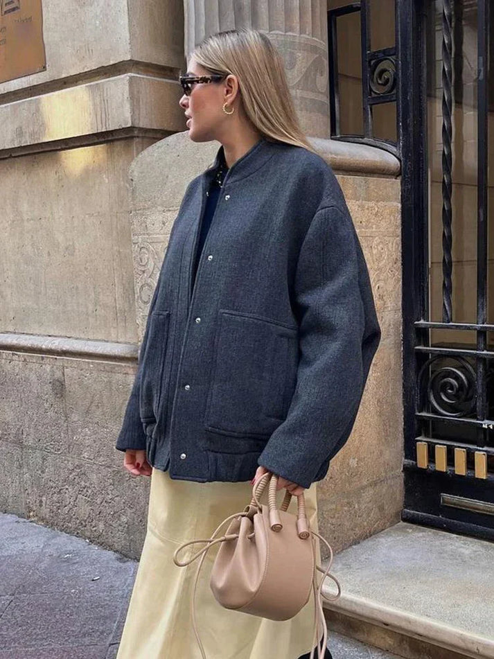 Krohn-e | Modische Damen Jacke In Ubergröße