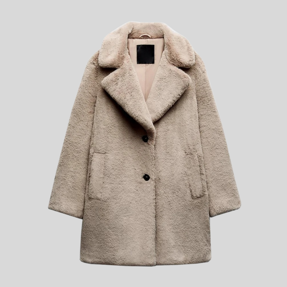 Krohn-e | Langärmlig mit Reverskragen für Damen Ideal für Herbst und Winter