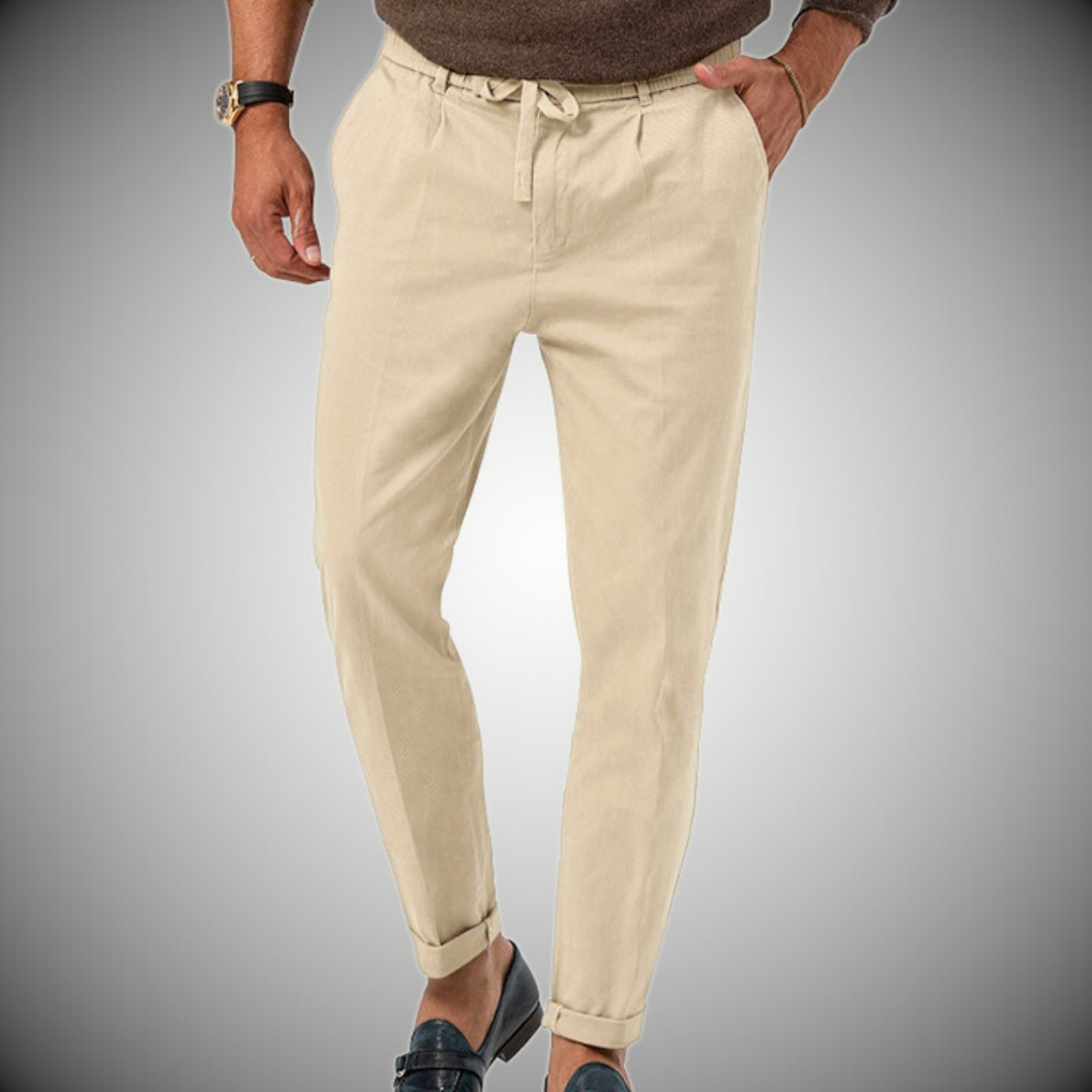 Stylishe Herren-Leinenhose für die tägliche Nutzung – modern und vielseitig