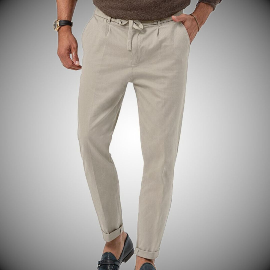 Stylishe Herren-Leinenhose für die tägliche Nutzung – modern und vielseitig