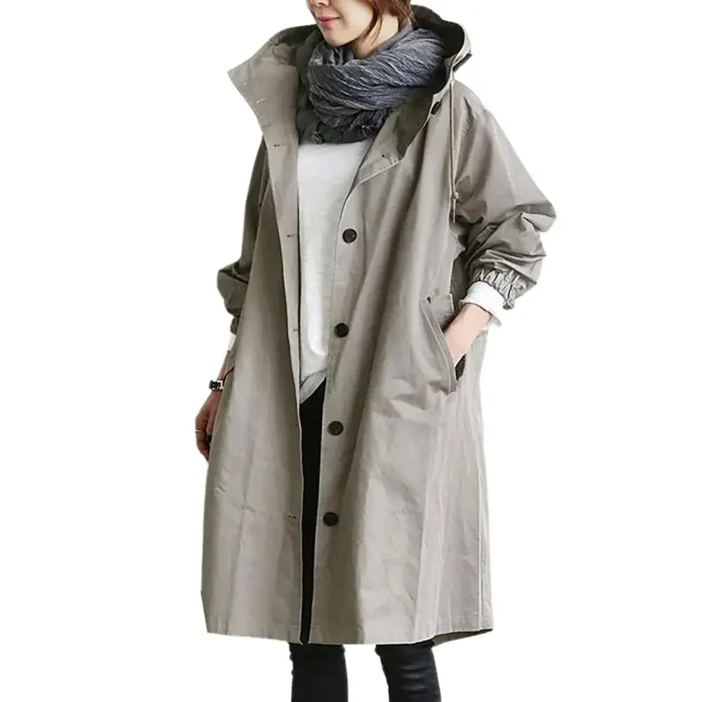 Krohn-e | Raffinierter Trenchcoat für Frauen