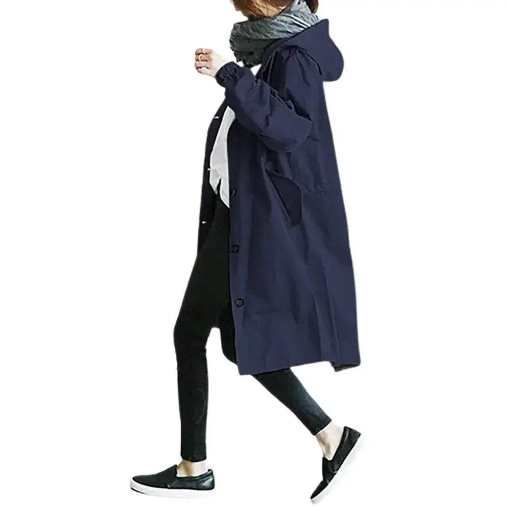 Krohn-e | Raffinierter Trenchcoat für Frauen