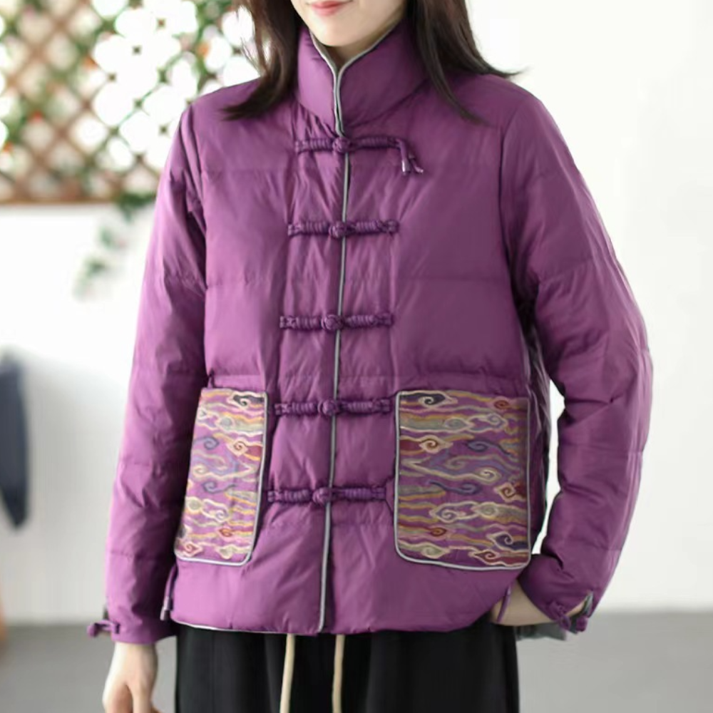 Krohn-e | Klassische Winterjacke für Damen Perfekt für den Winter