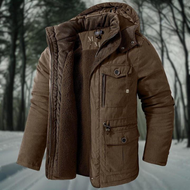 Krohn-e | Herren-Winterjacke mit Wohlfühlfaktor