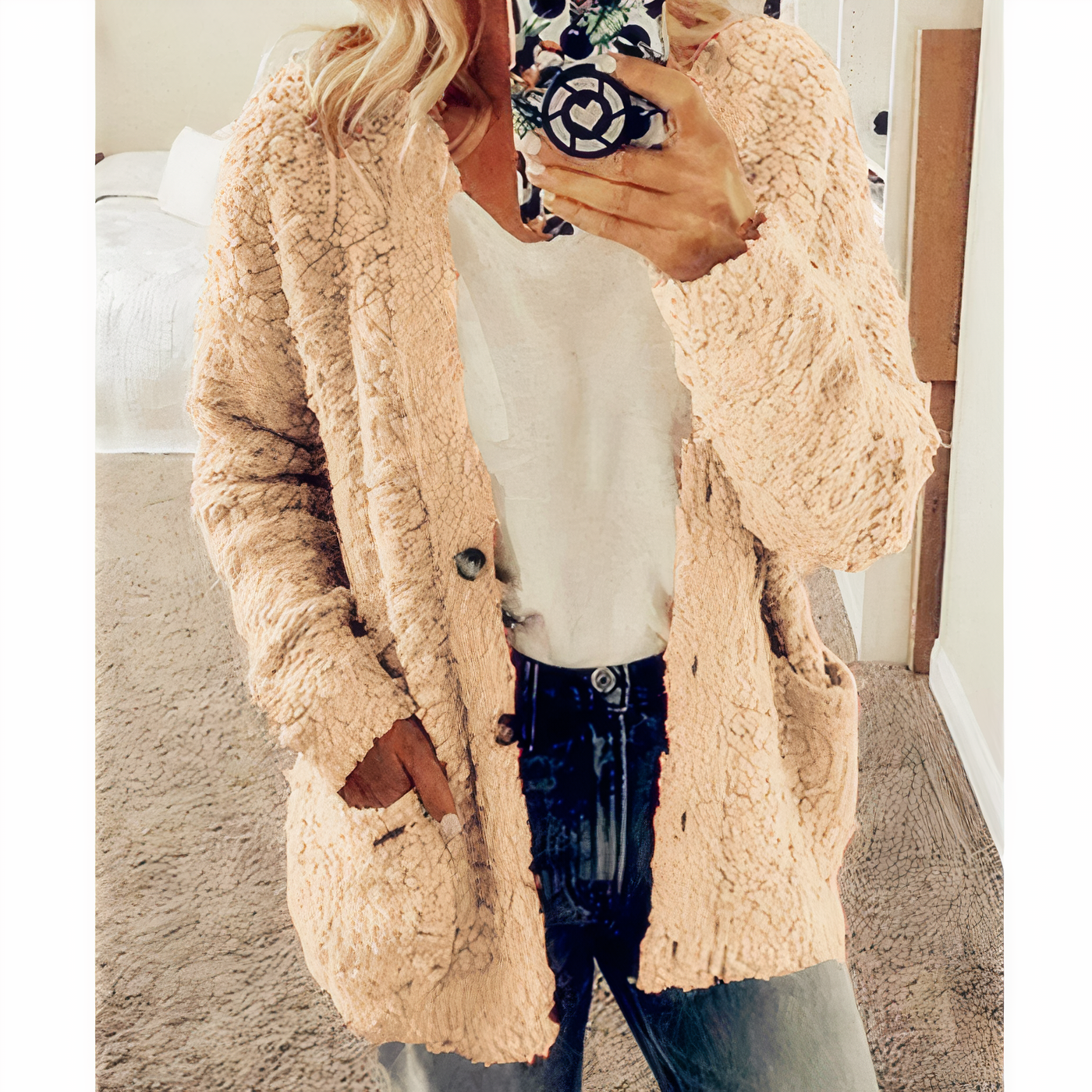 Kuscheliger Strickcardigan – Karolina