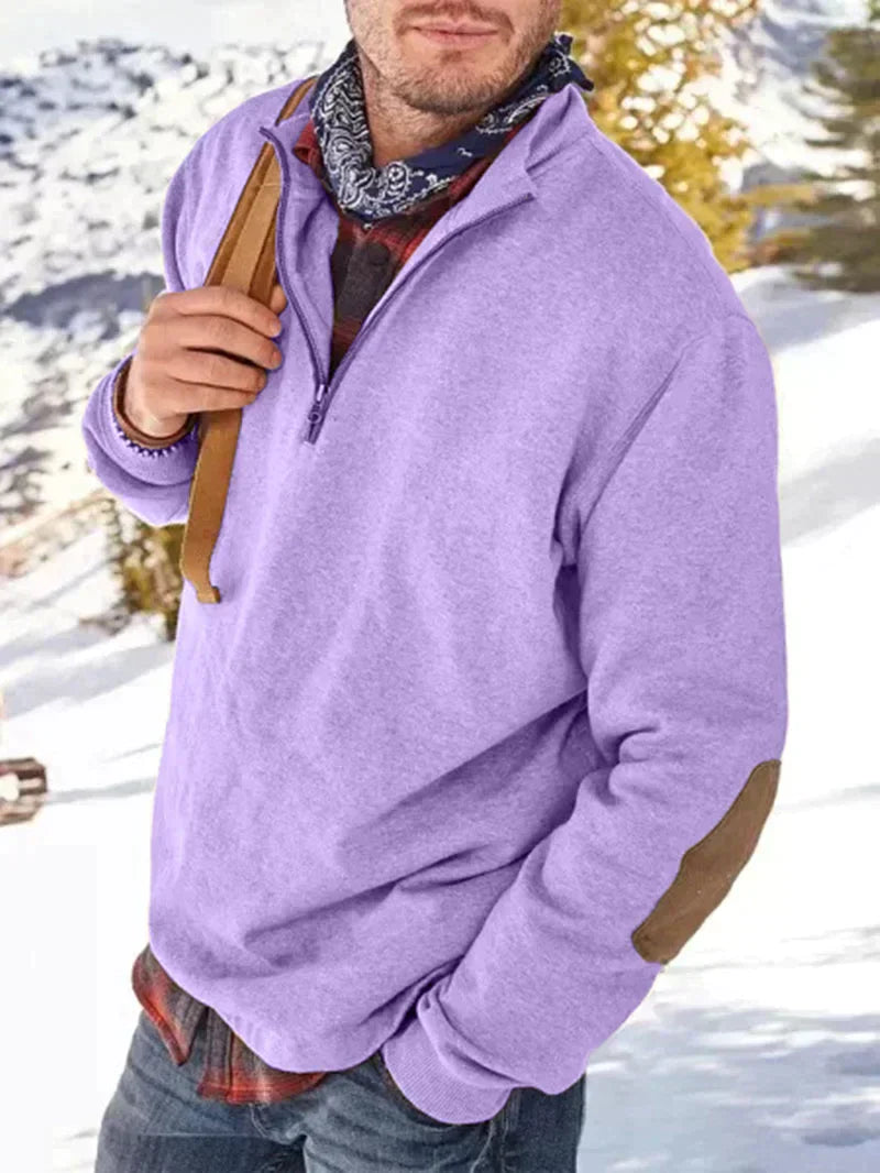 Krohn-e | Herbstpullover mit Reverskragen