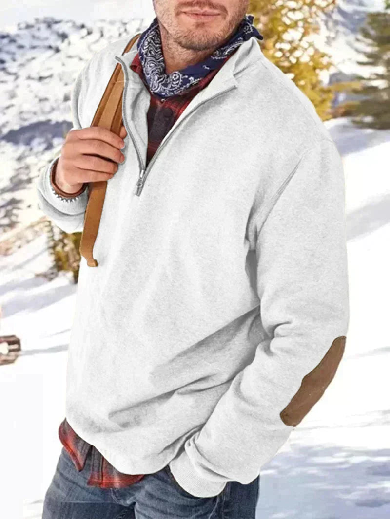 Krohn-e | Herbstpullover mit Reverskragen