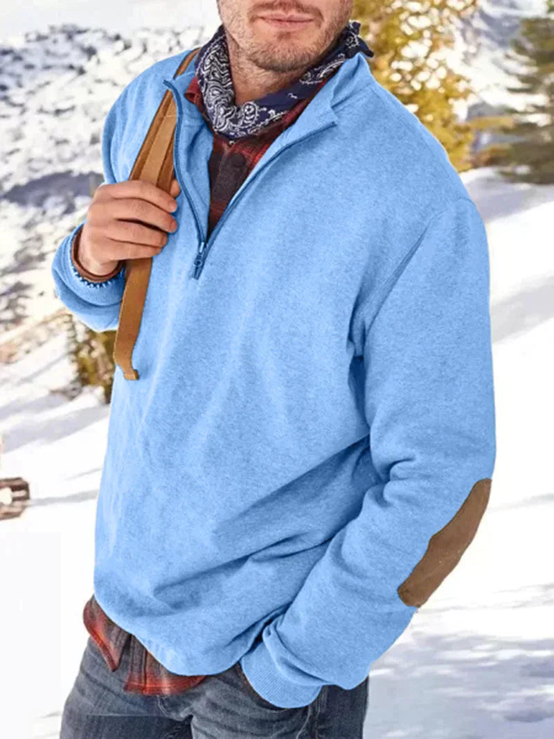 Krohn-e | Herbstpullover mit Reverskragen