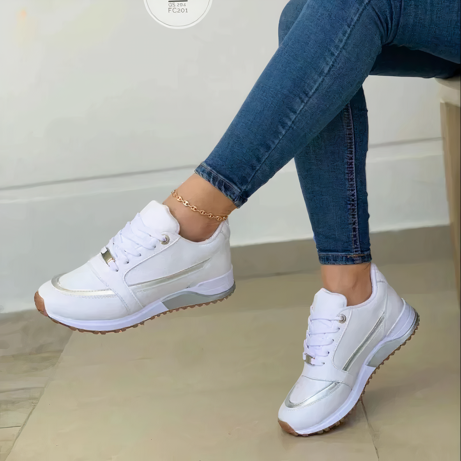 Krohn-e | Orthopädische Sneakers mit hoher Mode