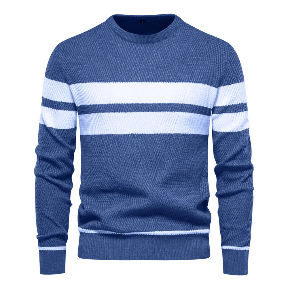 Herrenpullover Strick - Kiefer