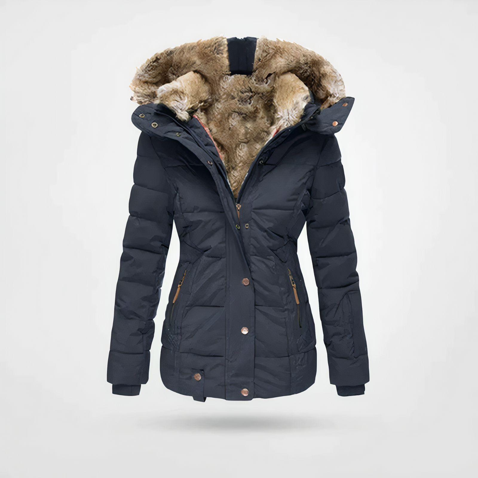 Krohn-e | Wintermantel mit Kapuze