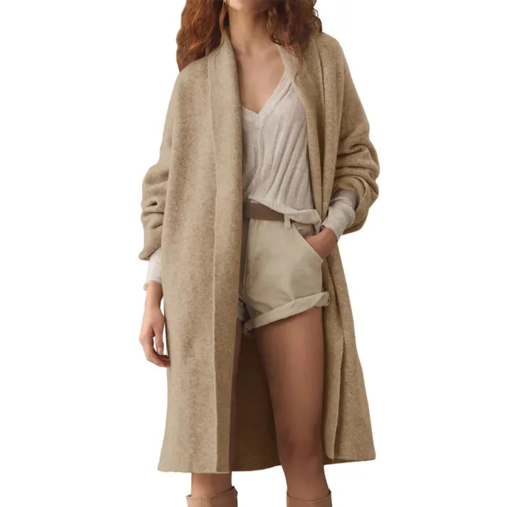 Krohn-e | Slouchy Knit Herbst Trendy Coatigan Jacken