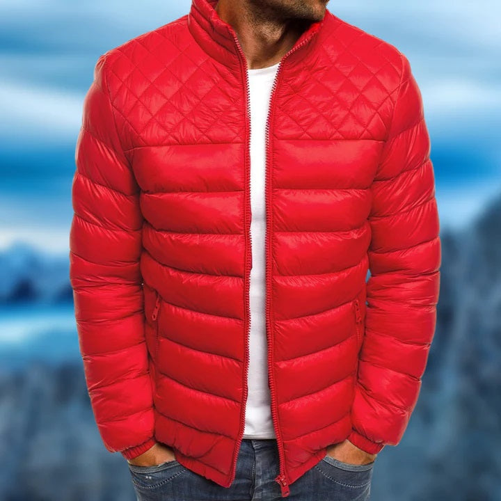 Männer Steppjacke Keith: elegant, wasserdicht und winddicht