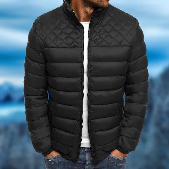 Männer Steppjacke Keith: elegant, wasserdicht und winddicht