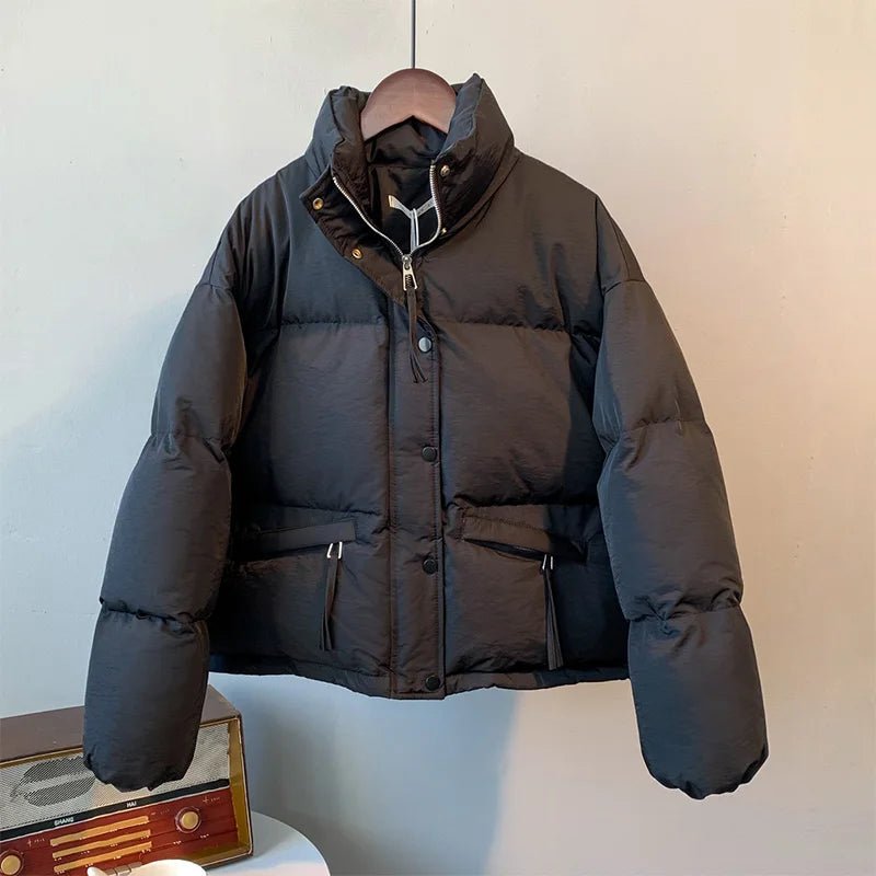 Krohn-e | Klassische Warme Gesteppte Winterjacke für Damen