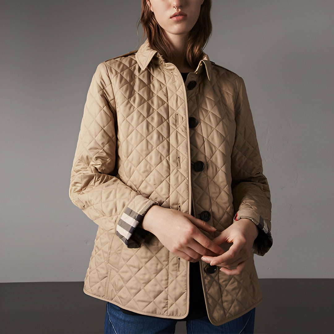 Leichte, elegante Seiden-Baumwolljacke von Bristelle