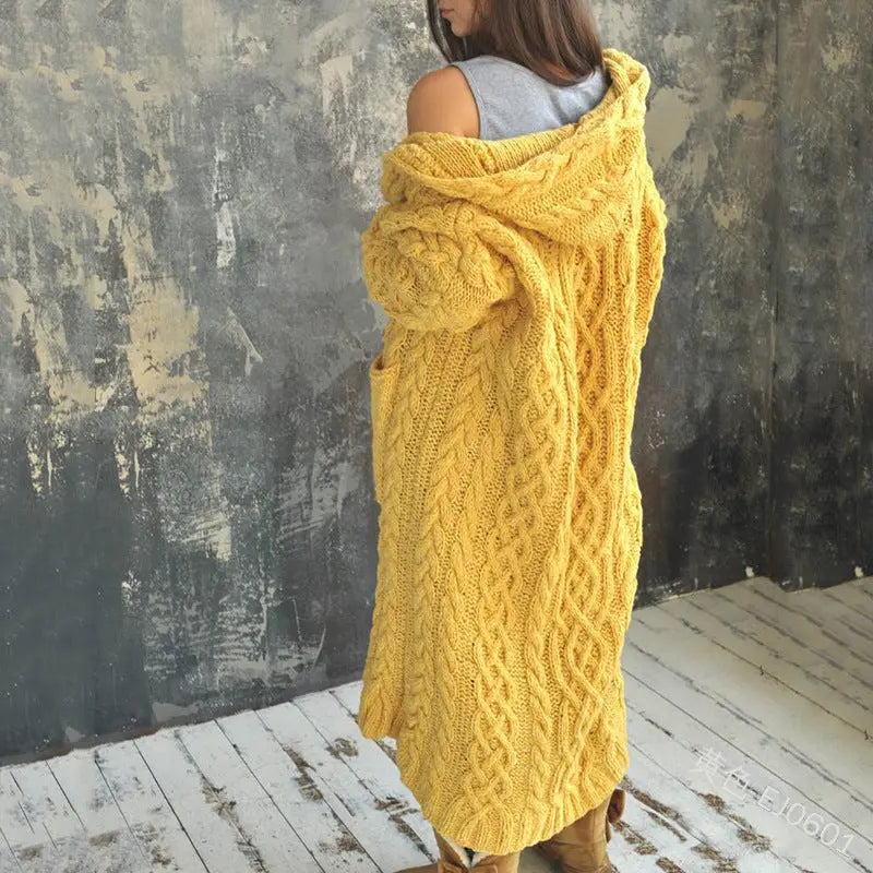 Anahi: Warme, gestrickte Jacke