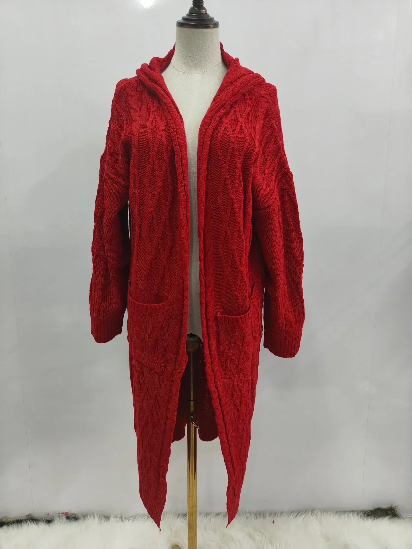 Anahi: Warme, gestrickte Jacke