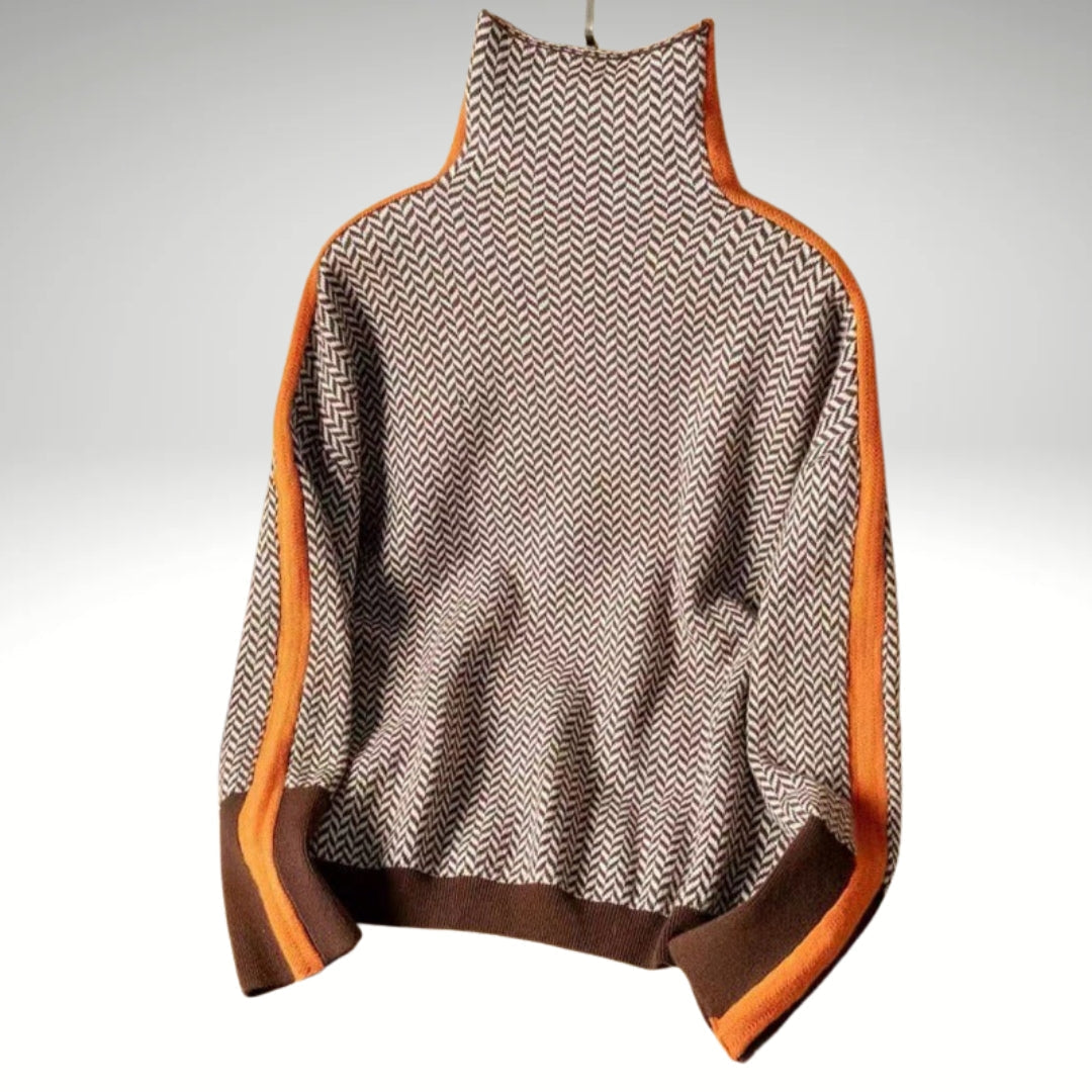 Charlotte™ Wollpullover mit Streifen