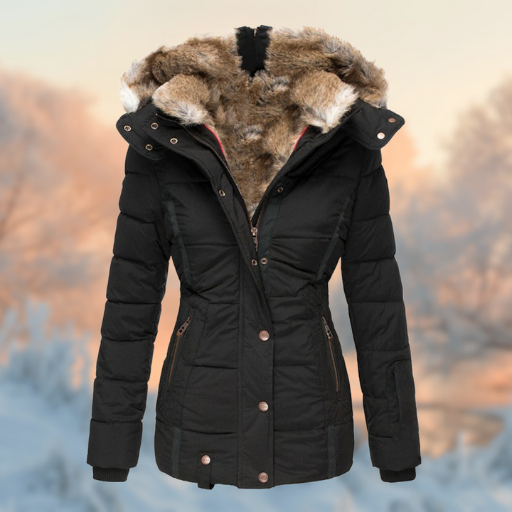 Krohn-e | Wattierte Jacke mit Warmem Plüschfutter für Kalte Tage
