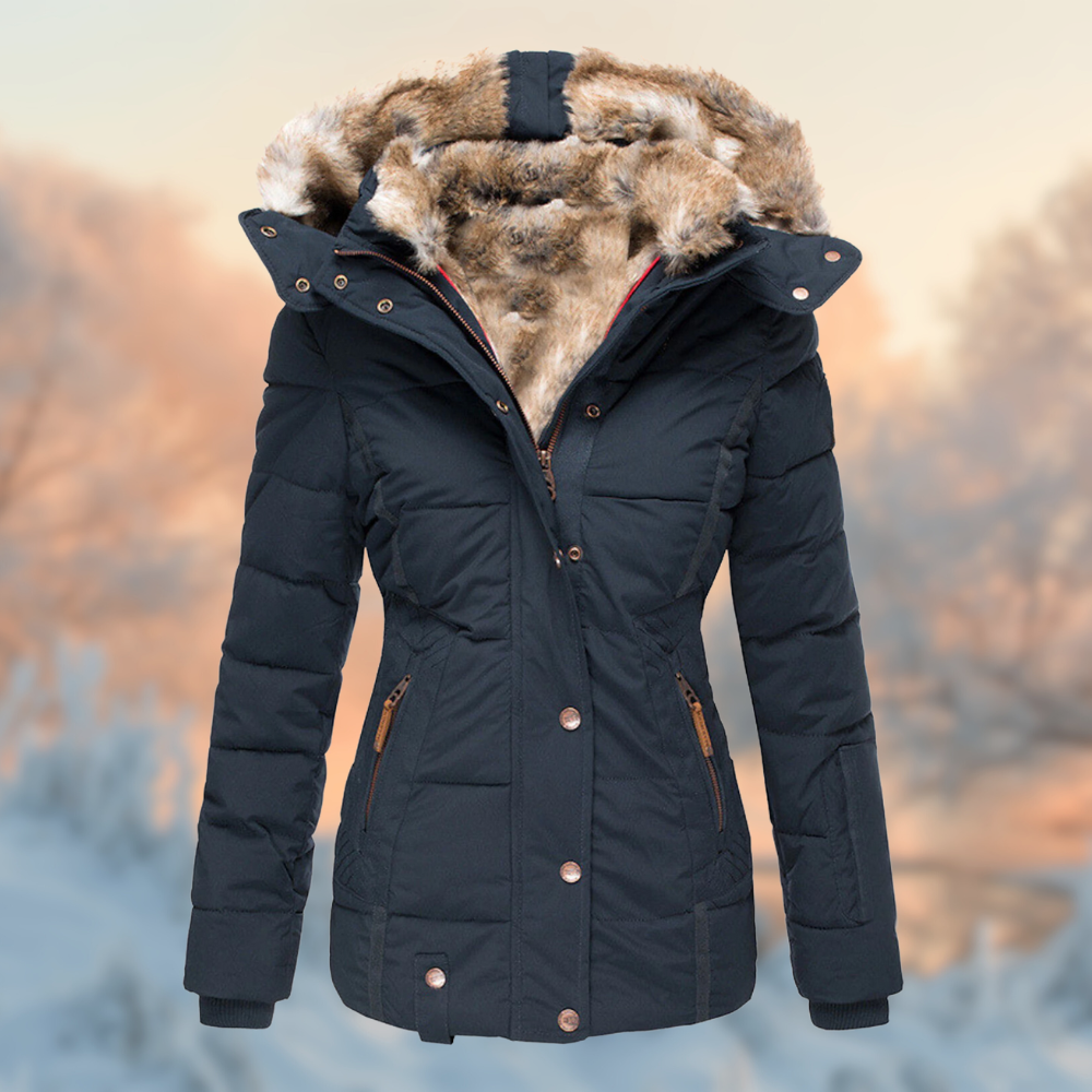Krohn-e | Winter Pro Damenjacke Mit Gesteppter Fütterung Und Plüschfleece