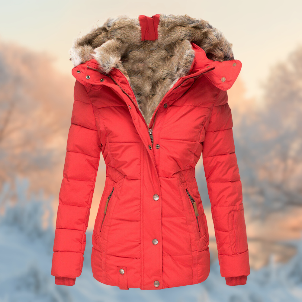 Krohn-e | Winter Pro Damenjacke Mit Gesteppter Fütterung Und Plüschfleece