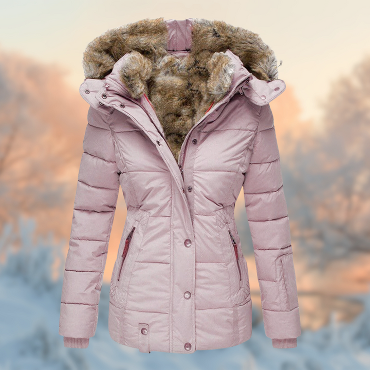 Krohn-e | Wattierte Jacke mit Warmem Plüschfutter für Kalte Tage
