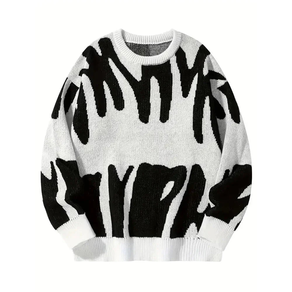 Mika Roelof Herrenpullover mit Rundhals
