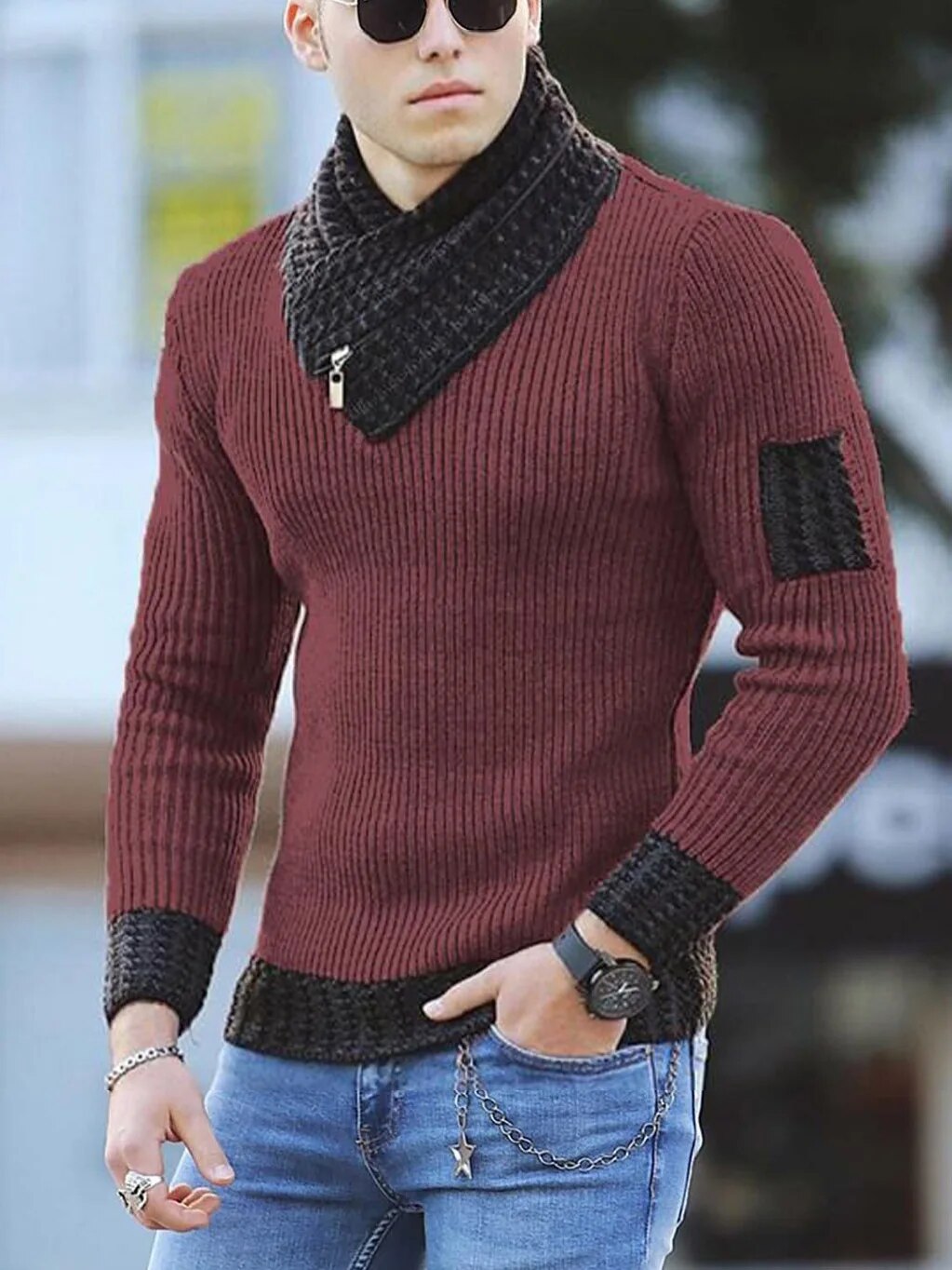 Herrenpullover im Vintage-Stil - Lawrence