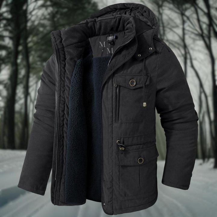 Krohn-e | Herren-Winterjacke mit Wohlfühlfaktor