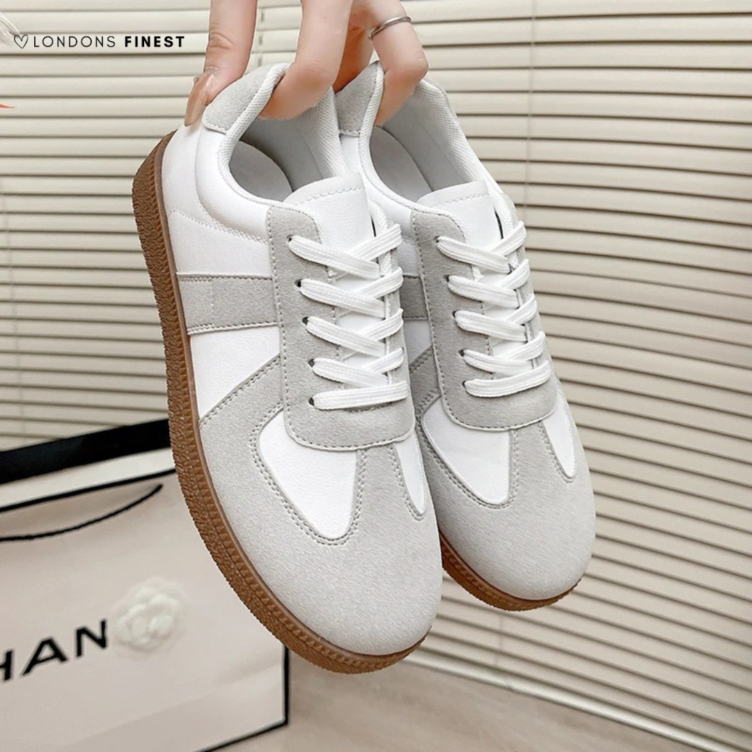 KROHN-E Damen Komfort-Schuhe Gepolsterte Sohle