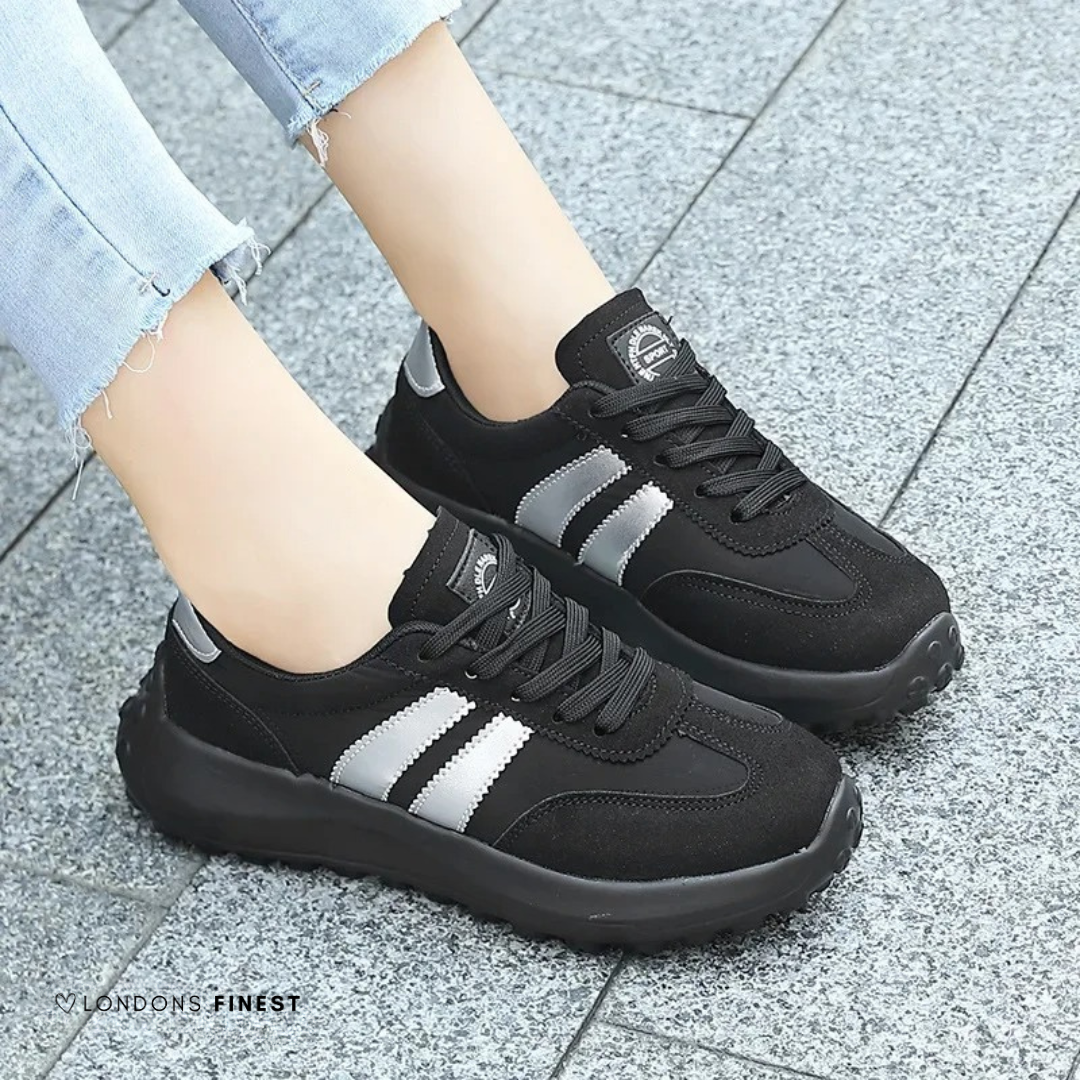KROHN-E Damen Komfortschuhe Fußgewölbestütze Gepolstert Atmungsaktiv