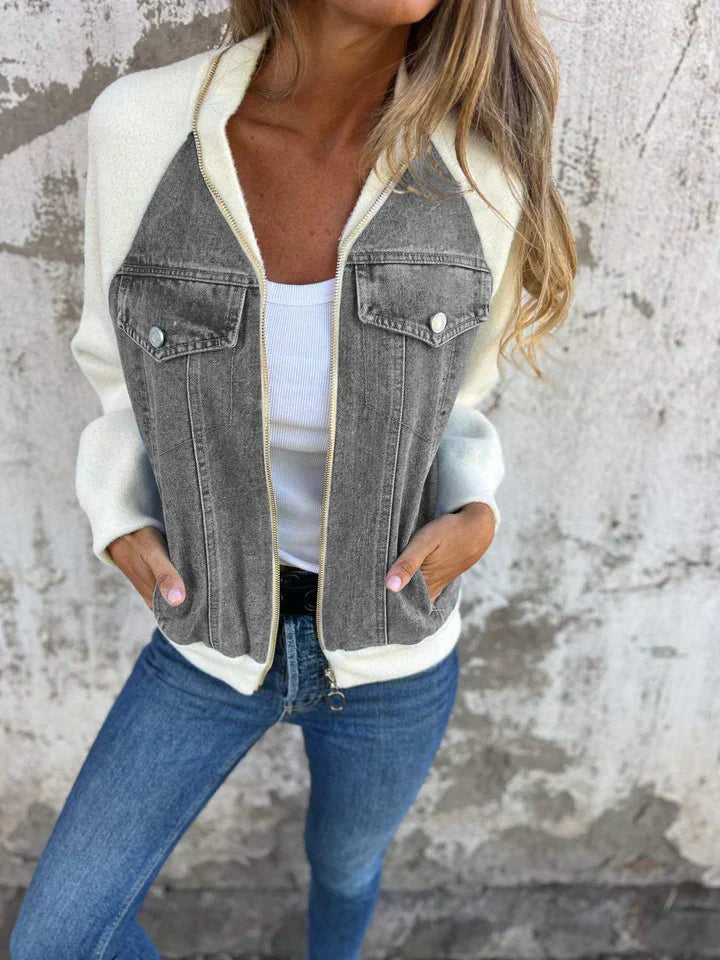 Krohn-e | Trendy Jeansjacke