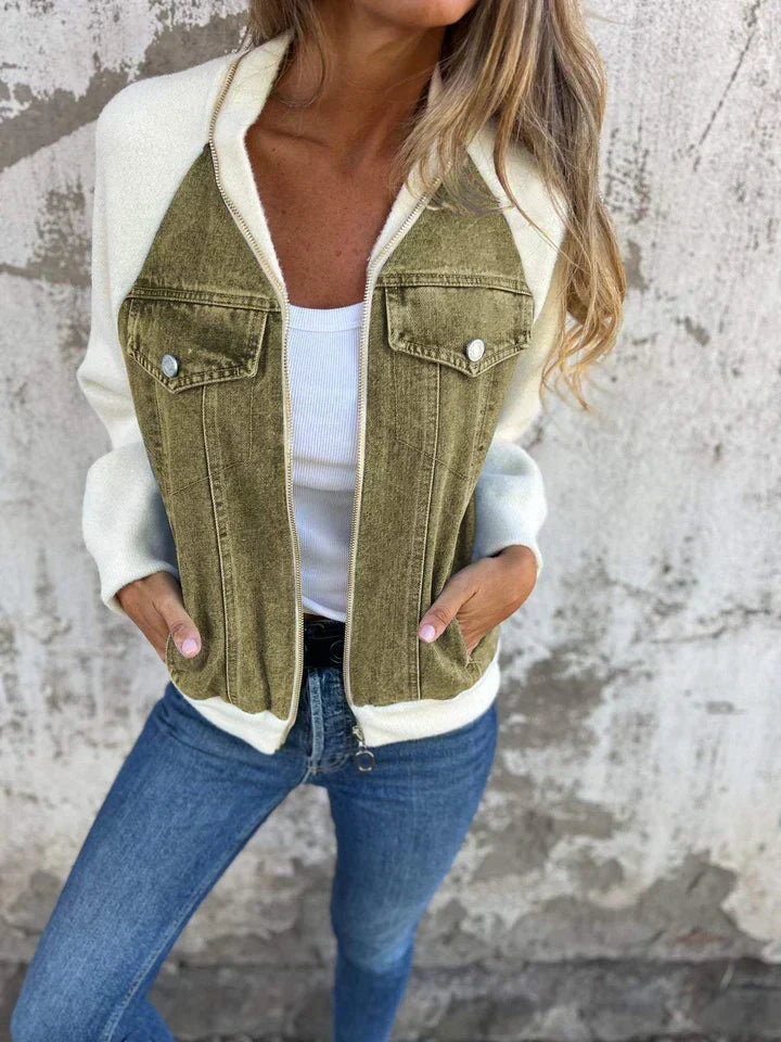 Krohn-e | Trendy Jeansjacke