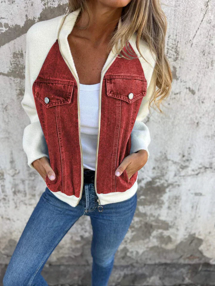 Krohn-e | Trendy Jeansjacke