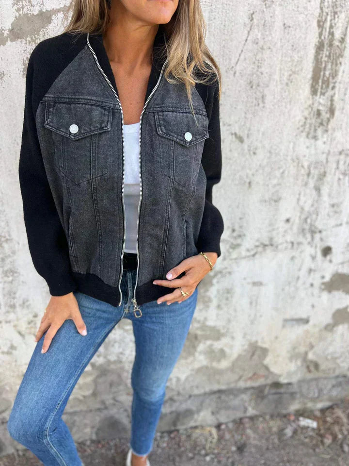 Krohn-e | Trendy Jeansjacke