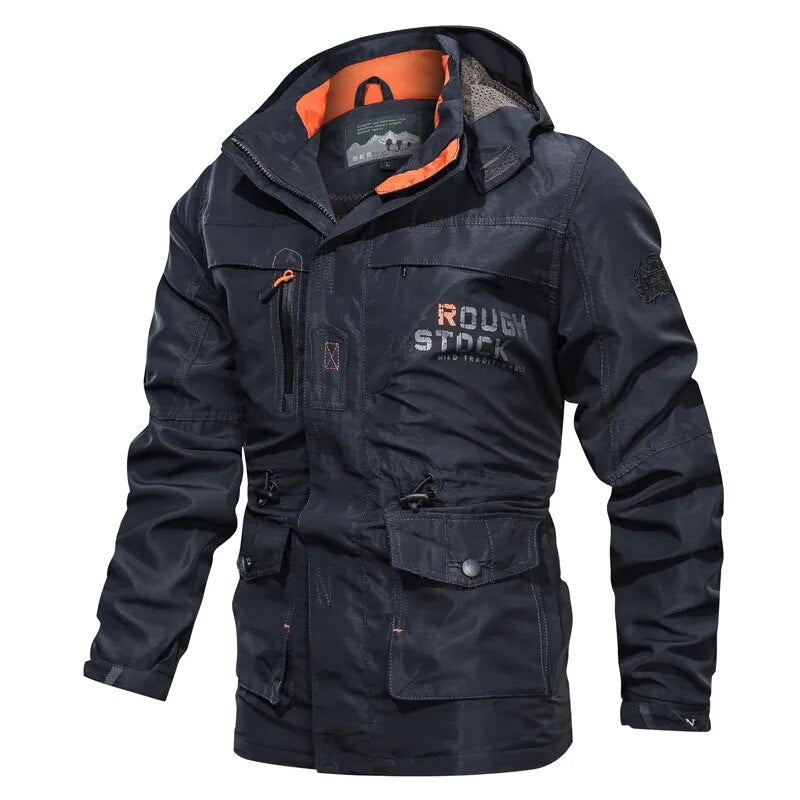 Krohn-e | Winddichtes Windjacke mit abnehmbarer Kapuze