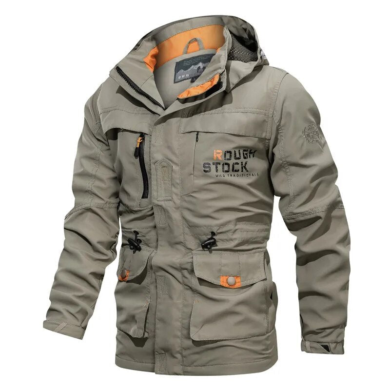 Krohn-e | Winddichtes Windjacke mit abnehmbarer Kapuze