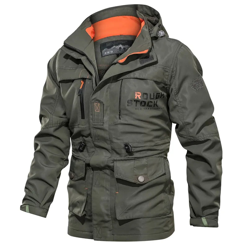 Krohn-e | Winddichtes Windjacke mit abnehmbarer Kapuze