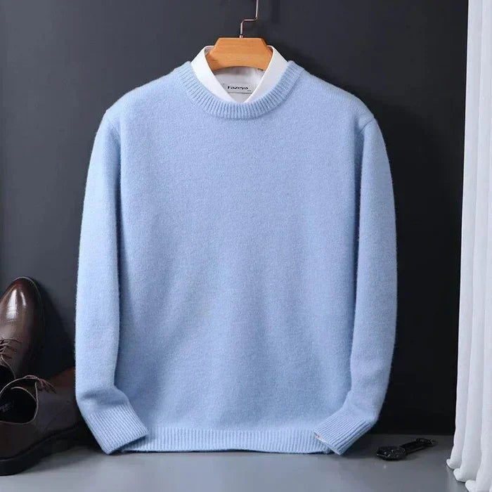 Krohn-e | Sweater - Herren Kaschmir Lockere Sweater
