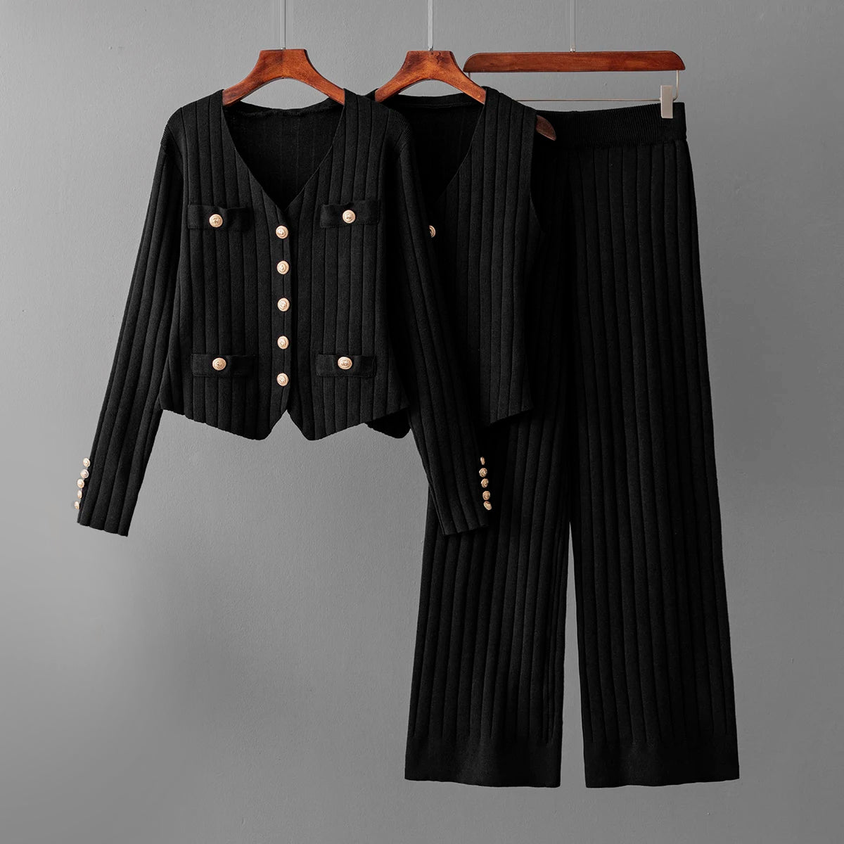 Edles Strickset Belle für einen eleganten Look