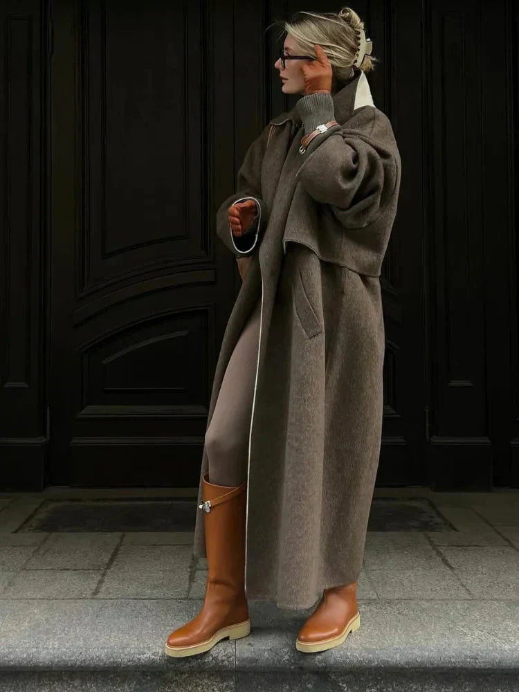 Krohn-e | Oversized Jack Eleganter Trenchcoat