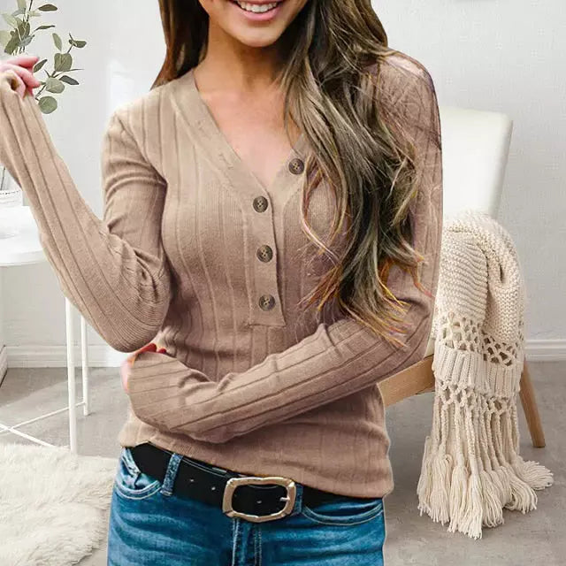 Krohn-e | Einfarbiger Pullover mit Bequemer Passform