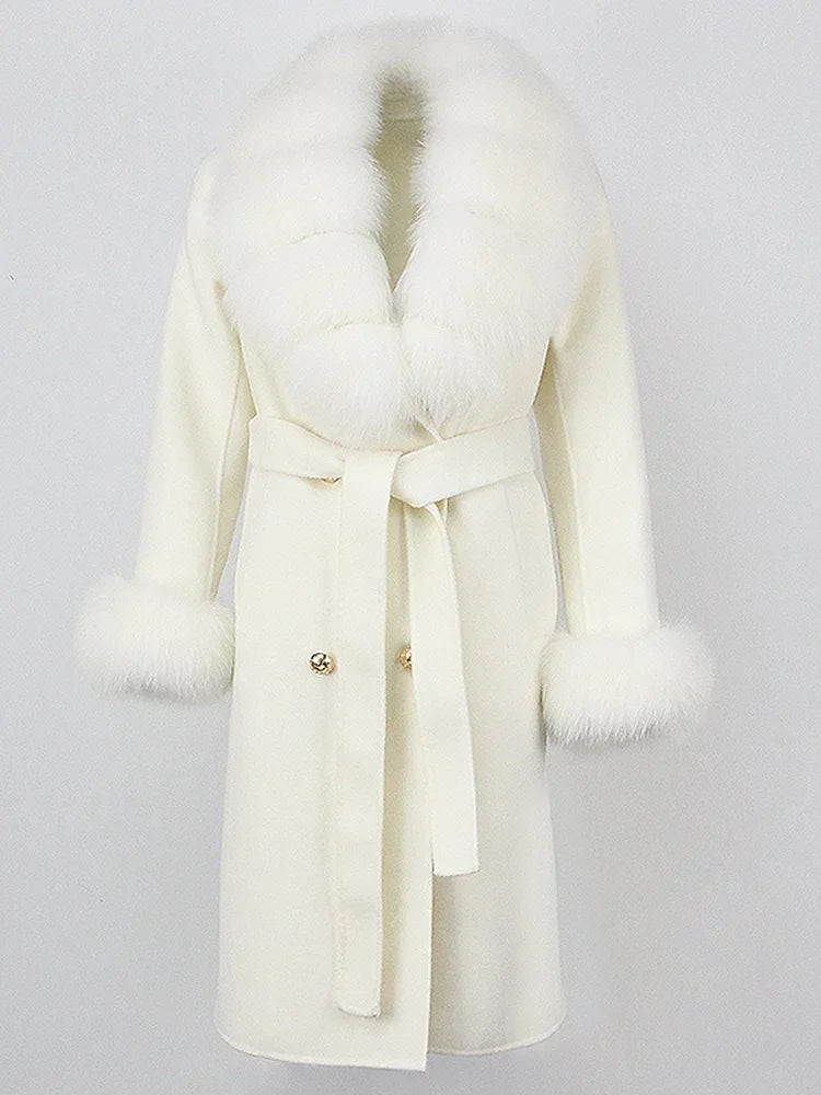 Laura – Damen Wintermantel aus Echtpelz