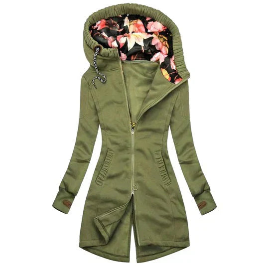 Krohn-e | Kapuzenjacke mit Reißverschluss für Damen
